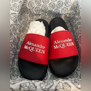 Alexander McQueen Pool Slides (Size: EU 39)